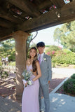 Purple Fashion Elegant Spaghetti Strap Waist-baring Long satin Prom Dress Evening Dress Holiday/Birthday/Wedding Guest Party Dress Graduation Dress HZ1023