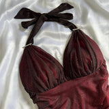 Burgundy red/indigo/navy blue shiny elegant strappy long tulle ball gown evening dress birthday party dress HZ1023